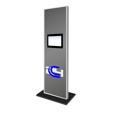 Präsentations-Display mit Monitor