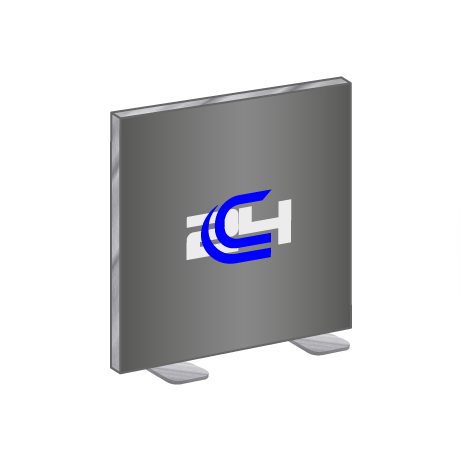 Textilspannrahmen freistehend | B 200 cm x H 200,5 cm | bedruckt