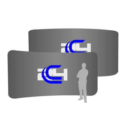 Textilwand ALU