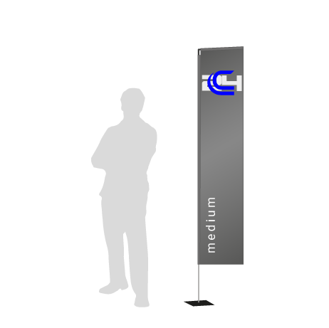 Beachflag Rechteck